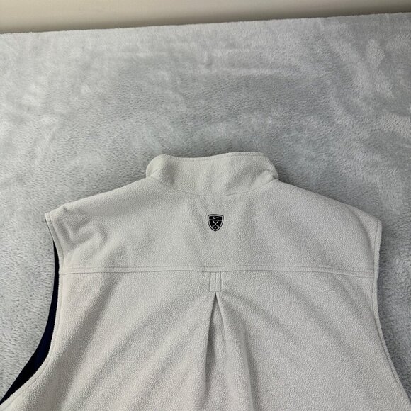 Nike Therma Fit Blue / White Reversible Vest Men’s Size XL - Picture 5 of 16